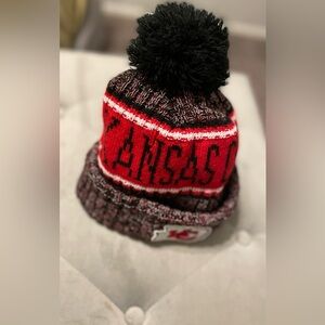 New Era Kansas City Red and Black Beanie